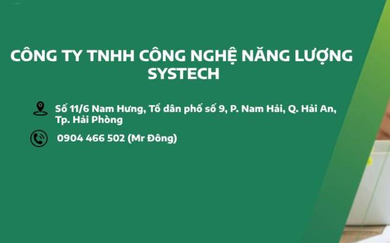CÔNG TY TNHH CÔNG NGHỆ NĂNG LƯỢNG SYSTECH